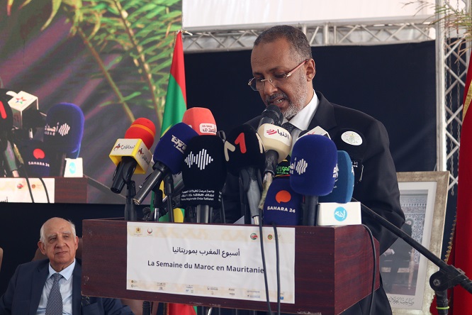 رئيس الاتحاد الوطني لأرباب العمل الموريتانيين، السيد محمد زين العابدين ولد الشيخ أحمد